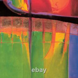 34Wx36H TEQUILA SUNRISE by MARLYS K. MALLET VIVID HEAT SUN CHOICES of CANVAS