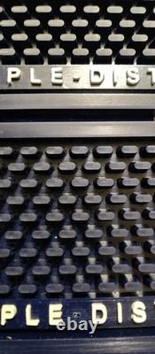 39 X Leyenda del Milagro Tequila Blue Shot Glasses & 2 Bar Rails WithBox