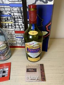 3 Jose Cuervo Tequila Reserva De La Familia Box Carlos Aguirre Sesma Rosas Boxes