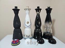 4 EMPTY Clase Azul Bottle 750 ML, Ultra, Durango, Añejo, Gold, Tequila Premiu