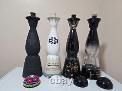 4 EMPTY Clase Azul Bottle 750 ML, Ultra, Durango, Añejo, Gold, Tequila Premiu