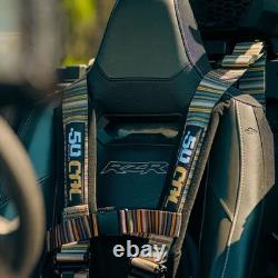 50 Cal 4 Point Harness 3 Camlock withBypass RZR XP Maverick Sarape Tequila Gold