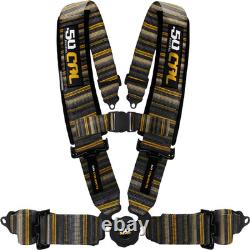 50 Cal 4 Point Harness 3 Camlock withBypass RZR XP Maverick Sarape Tequila Gold