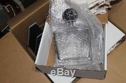5 DELEON Reposado Tequila Bottle with Silver Skull & Display Stand with Light