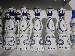 5 Empty Clase Azul Bottle Reposado, Size 750 ML Old Logo Tree Agabe Tequila