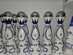 5 Empty Clase Azul Bottle Reposado, Size 750 ML Old Logo Tree Agabe Tequila