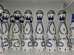 5 Empty Clase Azul Bottle Reposado, Size 750 ML Old Logo Tree Agabe Tequila