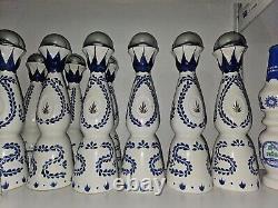 5 Empty Clase Azul Bottle Reposado, Size 750 ML Old Logo Tree Agabe Tequila