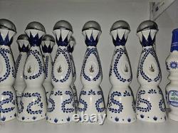 5 Empty Clase Azul Bottle Reposado, Size 750 ML Old Logo Tree Agabe Tequila