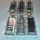 6 New Tcw Wheaton Glass Liquor Bottle Bourbon Scotch Gin Vodka Tequila Rum Usa
