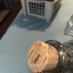 6 NEW TCW Wheaton Glass LIQUOR BOTTLE Bourbon Scotch Gin Vodka Tequila Rum USA