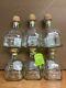 (6) Patron Silver Tequila 750 Ml Empty Bottles With Corks Free Shipping