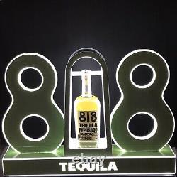 818 LED Tequila Bar Display Rare