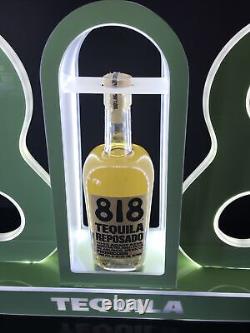 818 LED Tequila Bar Display Rare