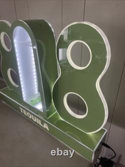 818 Tequila LED Bottle display