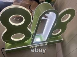 818 Tequila LED Bottle display