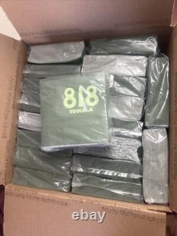 818 Tequila Napkins #1000 Count BRAND NEW Bar Tools Official JENNER KYLIE