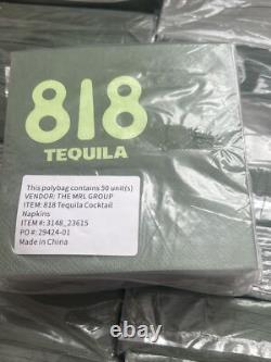 818 Tequila Napkins #1000 Count BRAND NEW Bar Tools Official JENNER KYLIE