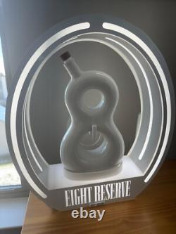818 tequila light up liquor sign and holder display club white eight reserve