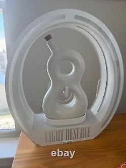 818 tequila light up liquor sign and holder display club white eight reserve