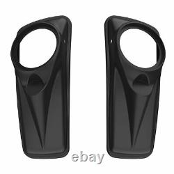 8 inches Saddlebag Speaker Lids For 2014+ Harley Street Road Glide Touring