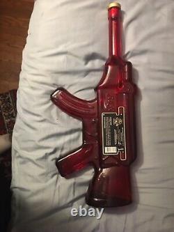 AK-T TEQUILA 21x10 RED MACHINE GUN SHAPED BOTTLE