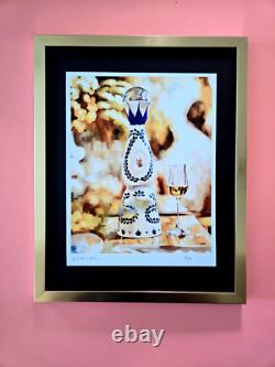 ALEXANDER DULAC TEQUILA CLASE AZUL Hand Signed Authentic Print Ed. Of 10 COA