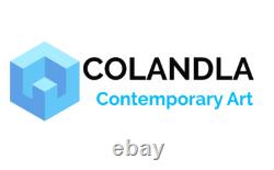 ALEXANDER DULAC TEQUILA CLASE AZUL Hand Signed Authentic Print Ed. Of 10 COA