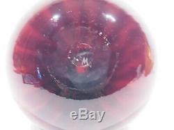 ANTIQUE Mouth Blown AMETHYST GLASS TEQUILA DECANTER BOTTLE Metropolitan Museum