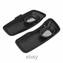 Advanblack 6x9 inch Saddlebag Speaker Lids Audio Cover Fits Harley Touring 2014+