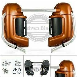 Advanblack Color-Matched Lower Vented Fairing Set For Harley HD Road Glide 03-13