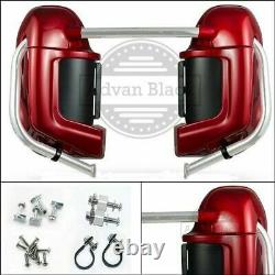 Advanblack Color-Matched Lower Vented Fairing Set For Harley HD Road Glide 03-13