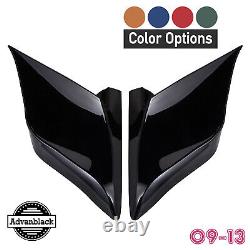 Advanblack Color Matched Stretched Extended Side Covers For Harley Touring 09-13