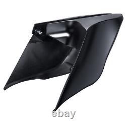 Advanblack Color Matched Stretched Extended Side Covers For Harley Touring 09-13