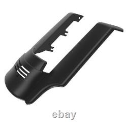 Advanblack Dual Cutout Stretched Rear Fender Extension For 09+ Harley Touring