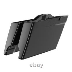 Advanblack Stretched Saddlebag Side Covers For 2014+ Harley Street Road Glide