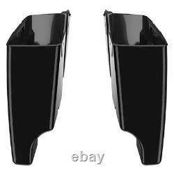 Advanblack Stretched Saddlebag Side Covers For 2014+ Harley Street Road Glide