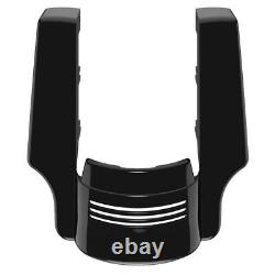 Advanblack Stretched Saddlebags Extended Bag Rear Fender For 14+ Harley