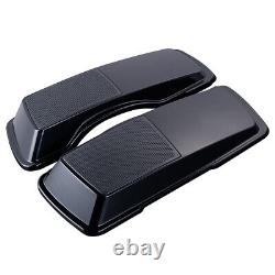 Advanblack Tequila Sunrise Saddlebag Speaker Lids Fits Harley Street Road Glide