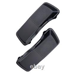 Advanblack Tequila Sunrise Saddlebag Speaker Lids Fits Harley Street Road Glide