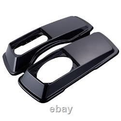 Advanblack Tequila Sunrise Saddlebag Speaker Lids Fits Harley Street Road Glide