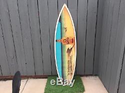 Advertisement Surfboard MARGARITAVILLE TEQUILA GOLD