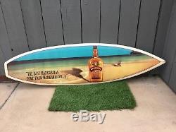 Advertisement Surfboard MARGARITAVILLE TEQUILA GOLD