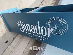 Advertisment El Jimadoi Tequila Liquor display rack Man Cave Bar Display 2147K