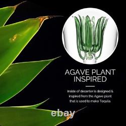 Agave Tequila Decanter Handmade 850ml Bottle