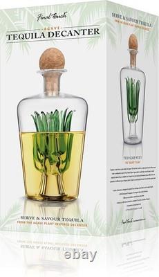 Agave Tequila Decanter Handmade 850ml Bottle