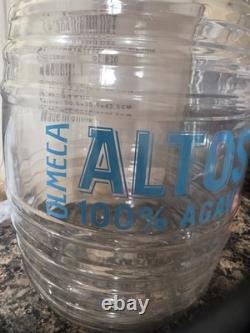 Altos Olmeca Aqua Fresca 3 gallons Vitrolero Glass Jar WithLadle Cocktails Tequila