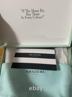 Aquazurra Tequila Embellished Heels, Size 38 or US 8