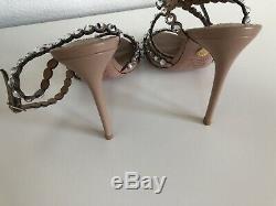 Aquazurra Tequila Sandal 105 Nude Size 36