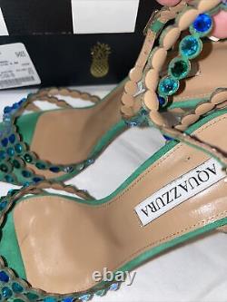 Aquazzura Green Tequila SandalsSize 36.5